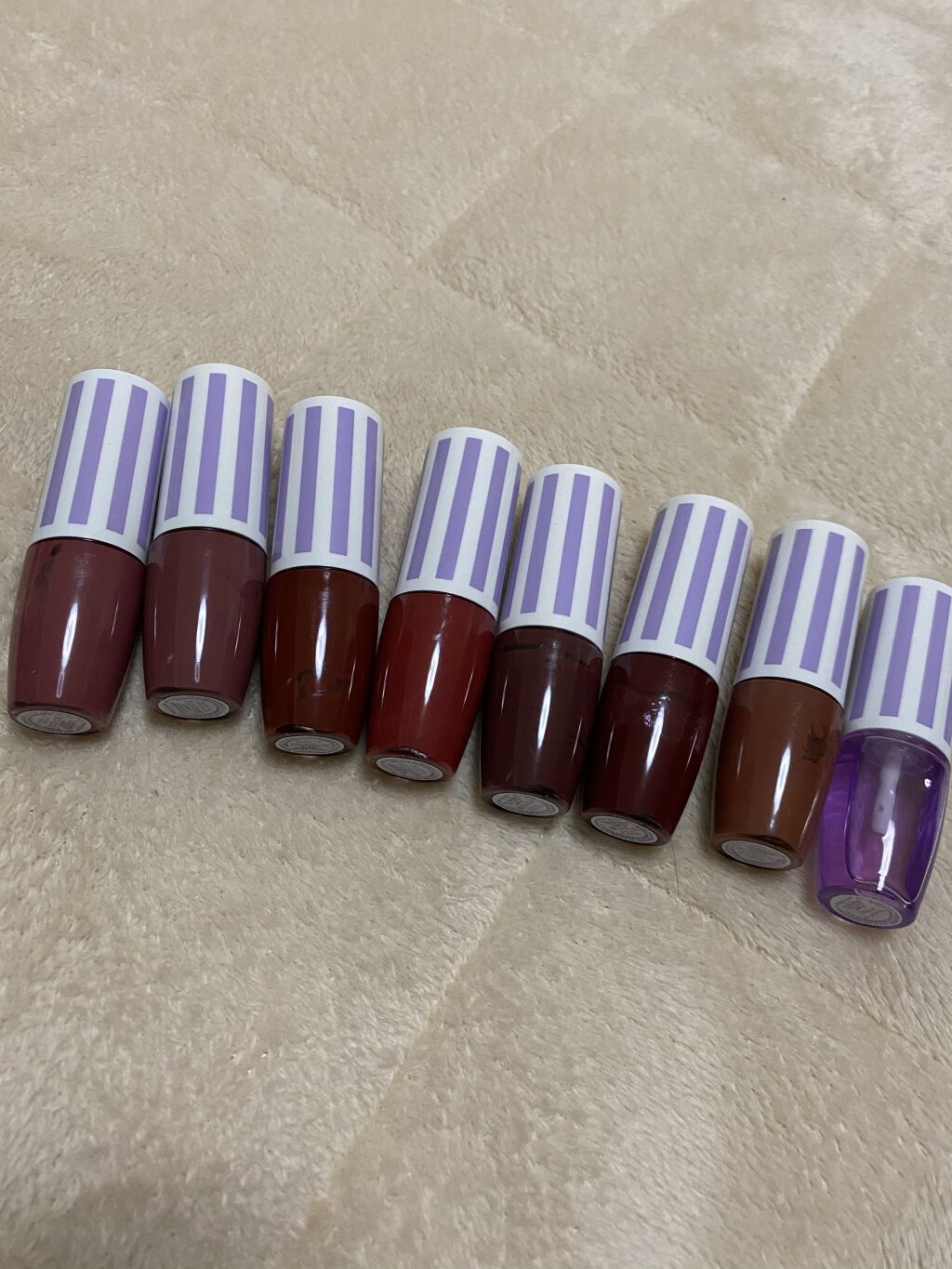 ケアスフレリップ スプリングレッド402/CandyDoll/口紅を使ったクチコミ（1枚目）