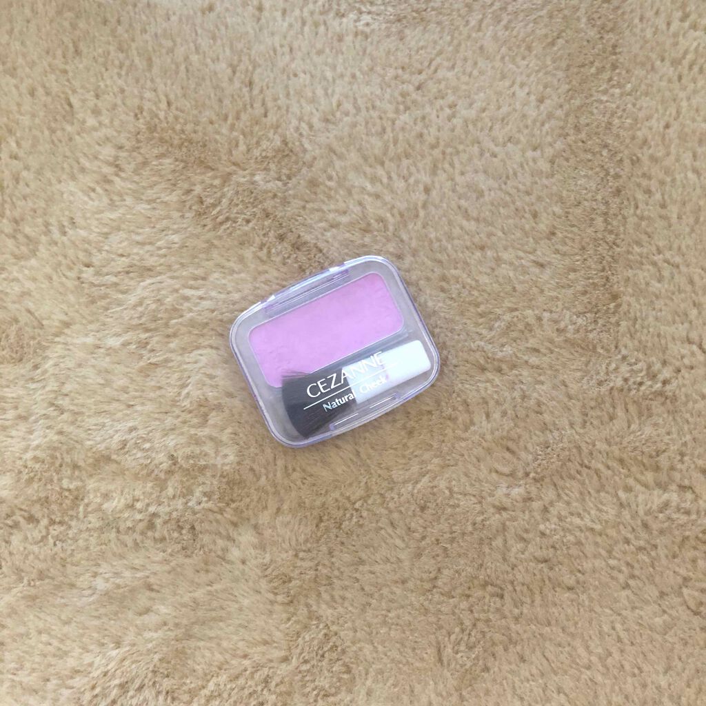 ナチュラル チークN/CEZANNE/パウダーチークを使ったクチコミ(1枚目)