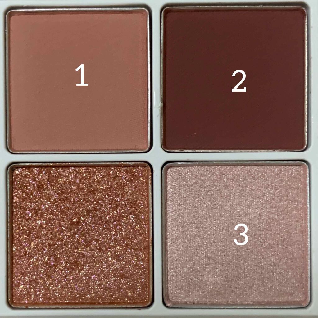 THE アイパレR/b idol/アイシャドウパレットを使ったクチコミ(2枚目)