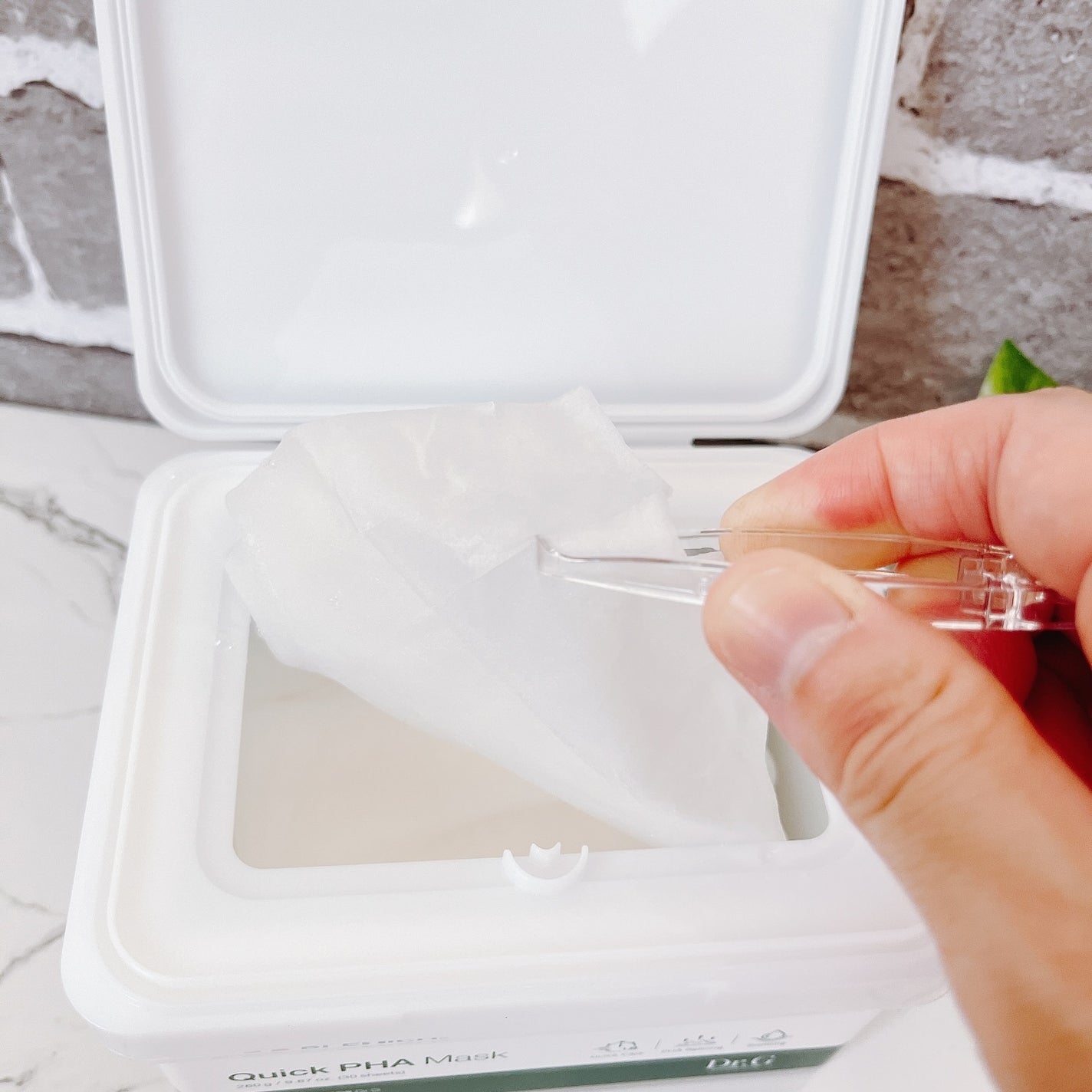 レッドブレミッシュクイックPHAシートマスク/Dr.G/シートマスク・パックを使ったクチコミ(5枚目)