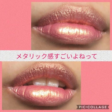 ColourPop  ウルトラメタリックリップのクチコミ「メタリック！！！！！って感じ

カラーポップのUltra Metallic LipのFlitt.....」（1枚目）