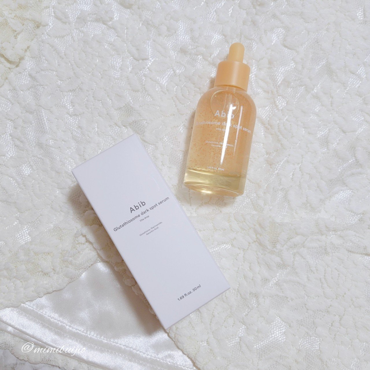 グルタチオンソームダークスポットセラムビタドロップ/Abib /美容液を使ったクチコミ（2枚目）