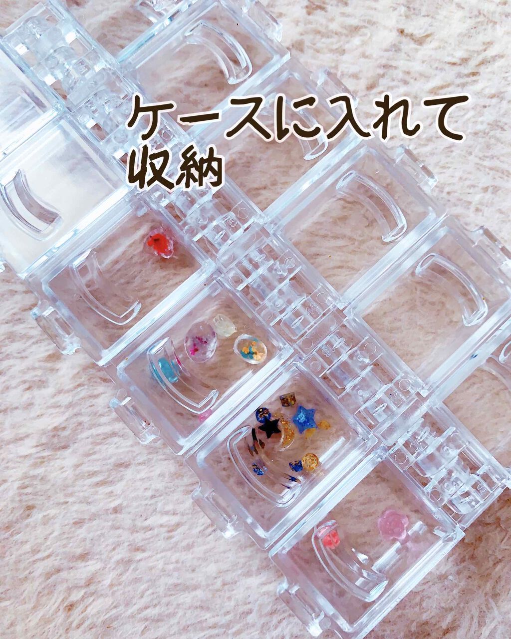 キキララ ネイル/DAISO/マニキュアを使ったクチコミ(4枚目)