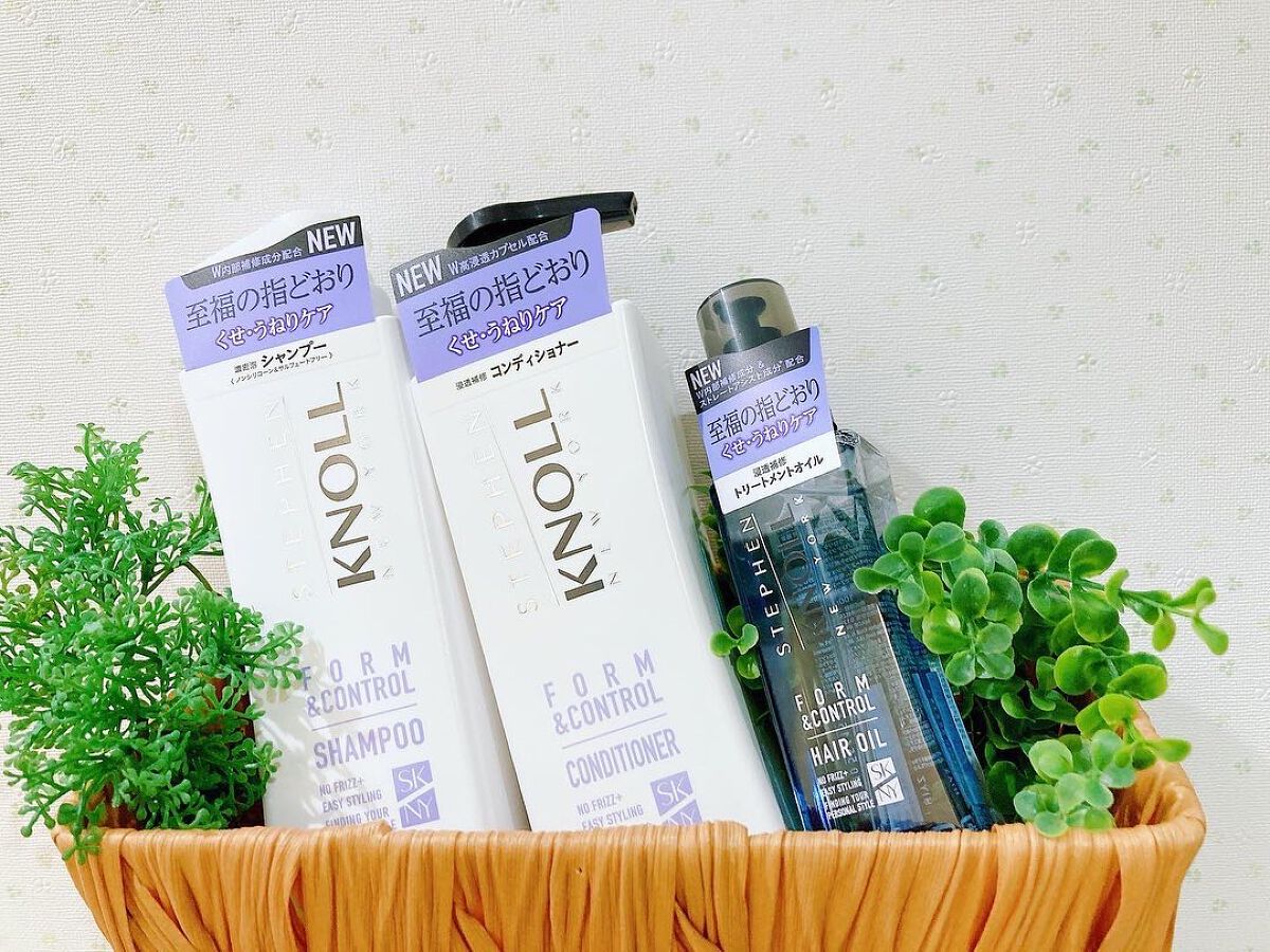 フォルムコントロール シャンプー／コンディショナー/スティーブンノル ニューヨーク/市販シャンプーを使ったクチコミ（1枚目）