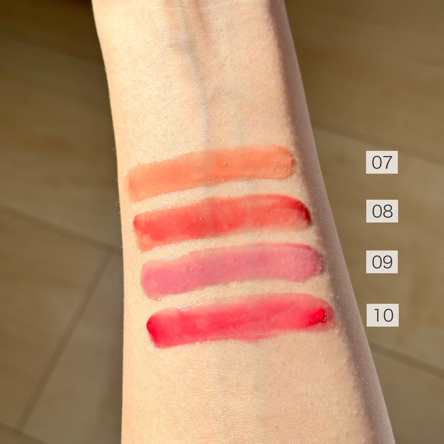 ボリューマイジングフォンデュリップ/Coralhaze/口紅を使ったクチコミ（3枚目）