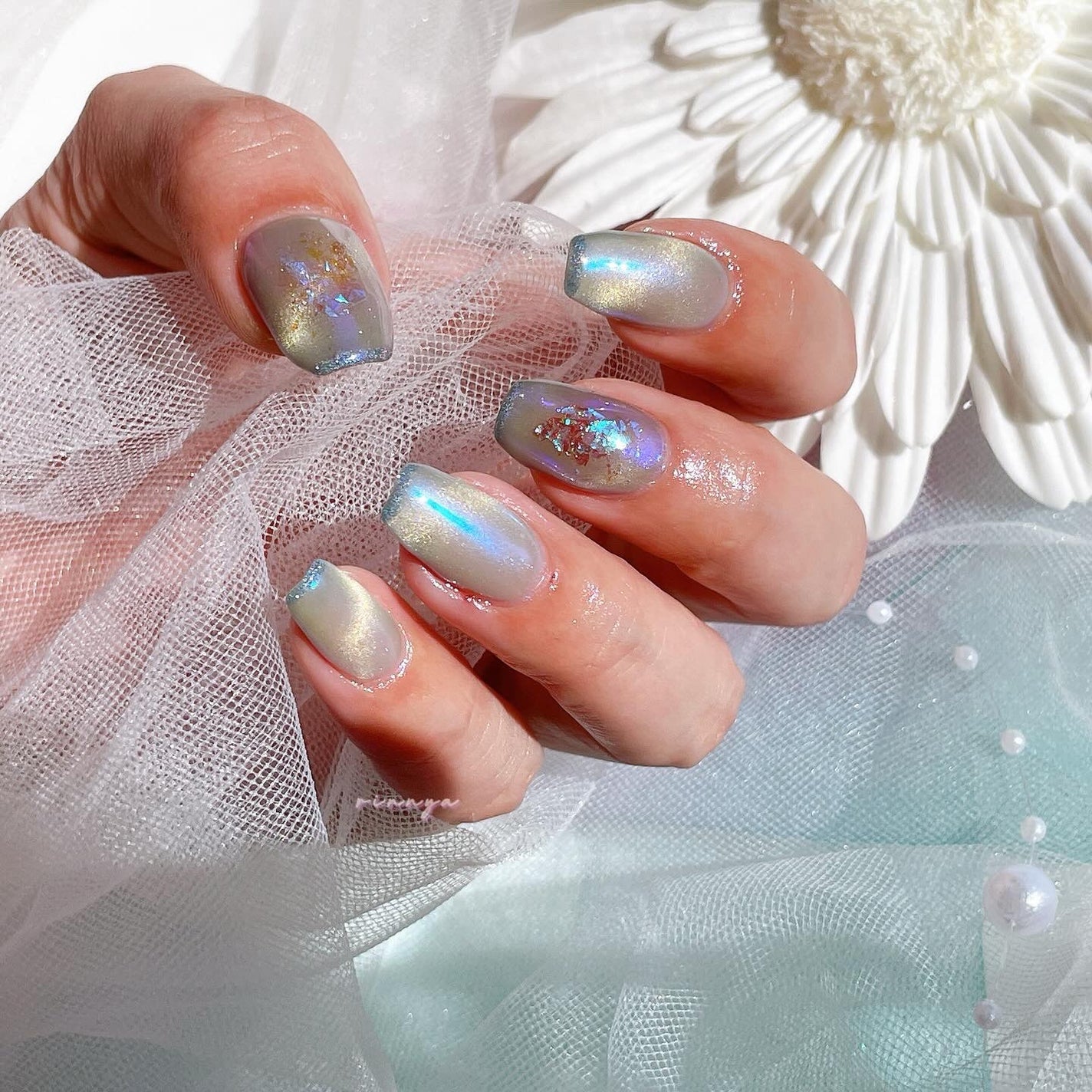 マグネットジェルユニコーンシリーズ/NAILTOWN/ジェルネイルを使ったクチコミ(10枚目)