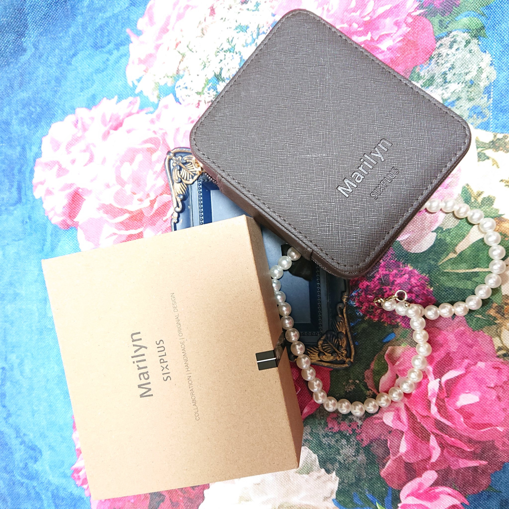 SIXPLUS X MARILYN 10本メイクアップブラシセット/SIXPLUS/メイクブラシを使ったクチコミ（1枚目）