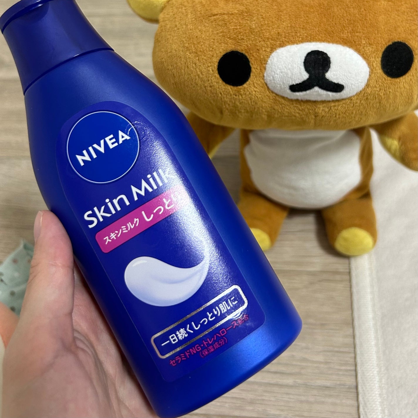 スキンミルク(しっとり)/ニベア/ボディミルクを使ったクチコミ(1枚目)