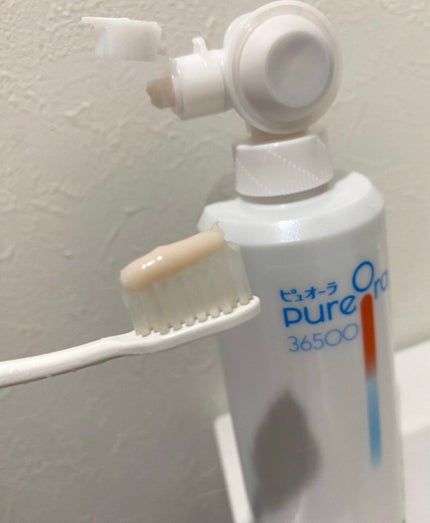 ピュオーラ36500 薬用ハグキ高密着クリームハミガキ/ピュオーラ/歯磨き粉を使ったクチコミ(1枚目)