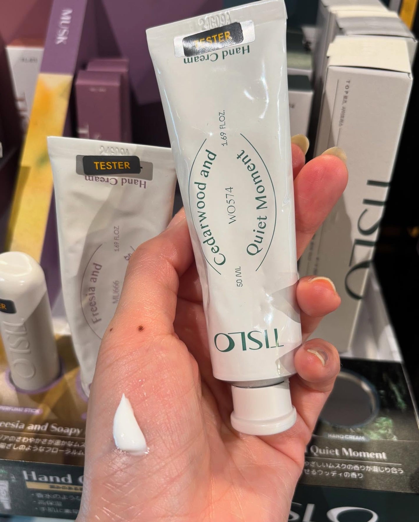 Cedarwood and Quiet Moment/Perfume Stick/TISLO/練り香水を使ったクチコミ(2枚目)