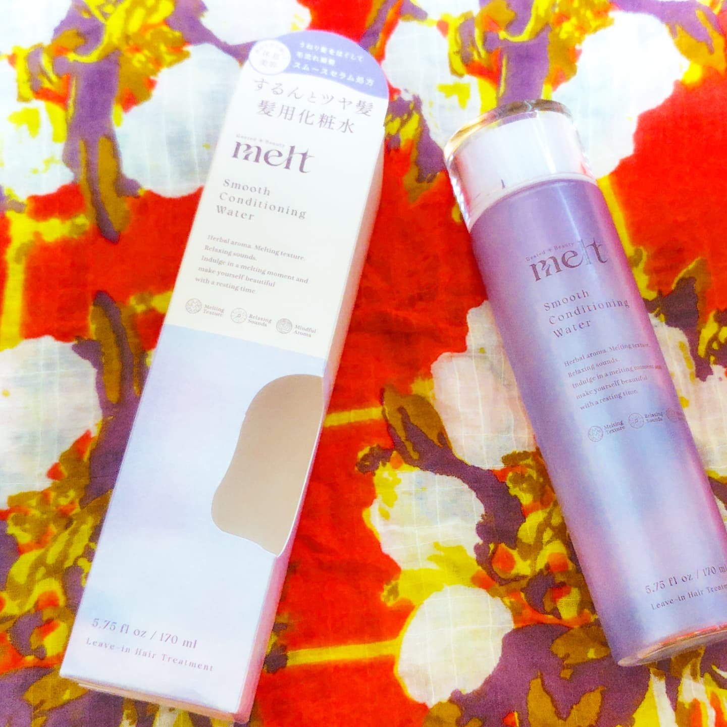 スムース コンディショニング ウォーター/melt/アウトバストリートメントを使ったクチコミ（1枚目）