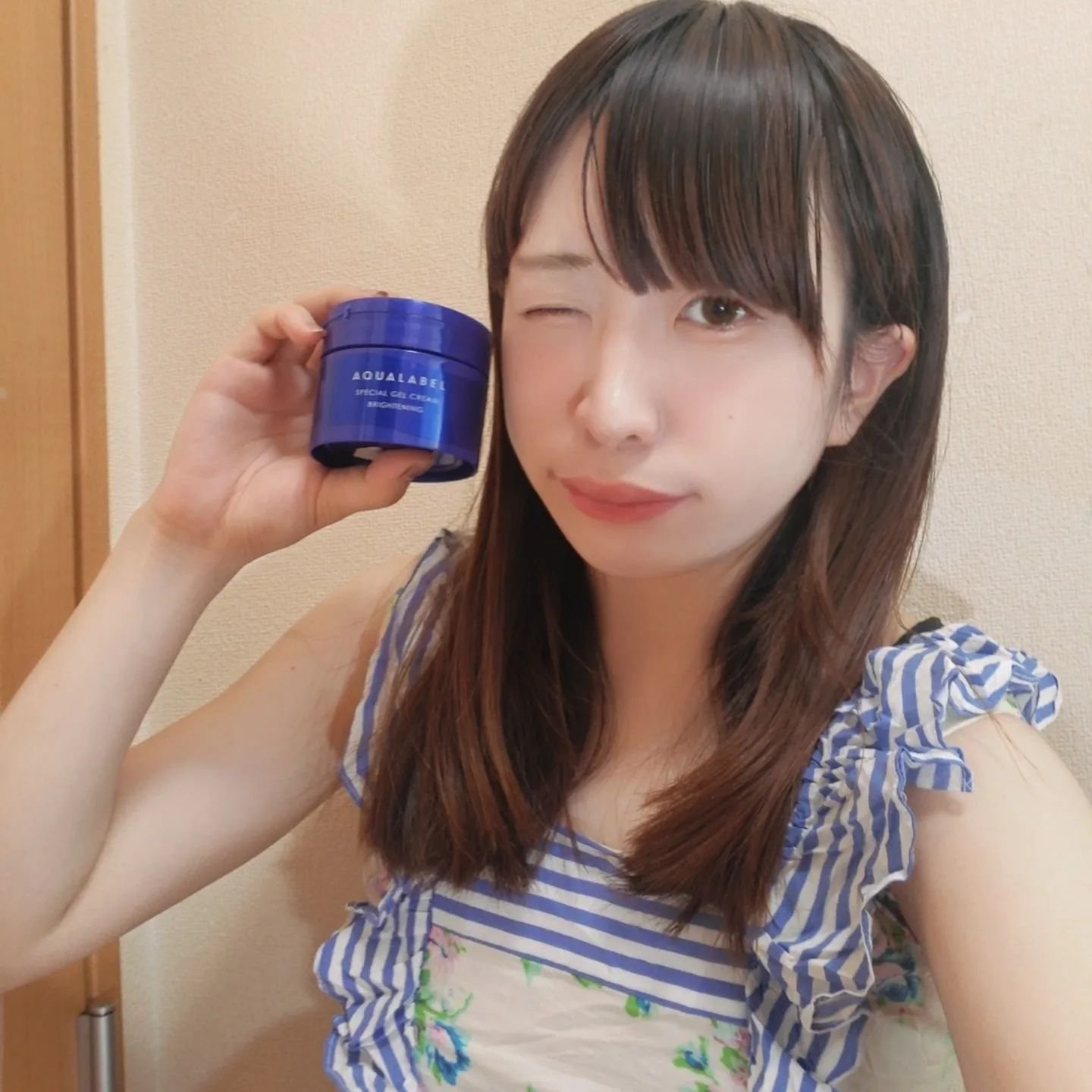 スペシャルジェルクリーム EX （ブライトニング） /アクアレーベル/オールインワン化粧品を使ったクチコミ（2枚目）