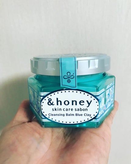 アンドハニー サボン クレンジングバーム ブルークレイ/&honey/クレンジングバームを使ったクチコミ(1枚目)
