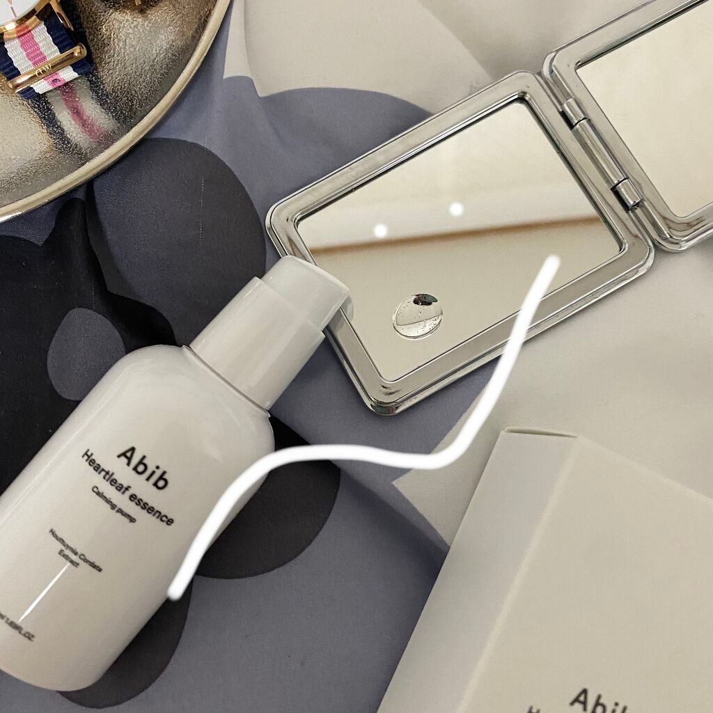 Heartleaf essence Calming pump/Abib /美容液を使ったクチコミ(2枚目)