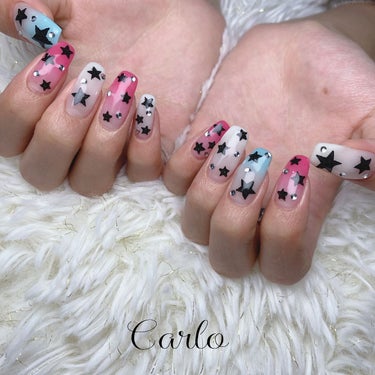 YUKA on LIPS 「.☆★..#nail#nailist#ネイル#ネイリスト#ネイ..」（2枚目）