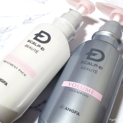 スカルプD ボーテ 薬用スカルプシャンプー ボリューム/薬用トリートメントパック ボリューム トリートメント350ml/アンファー(スカルプD)/シャンプー・コンディショナーの画像