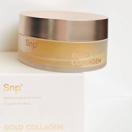 ゴールドコラーゲンパーフェクションアイパッチ/SNP/シートマスク・パックを使ったクチコミ(4枚目)