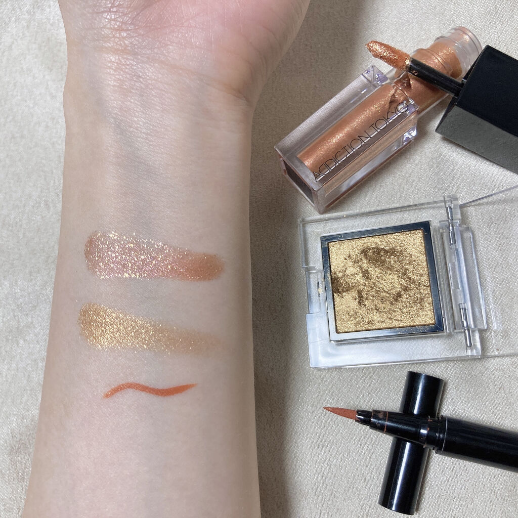 ザ カラー リキッド アイライナー/ADDICTION/リキッドアイライナーを使ったクチコミ（3枚目）