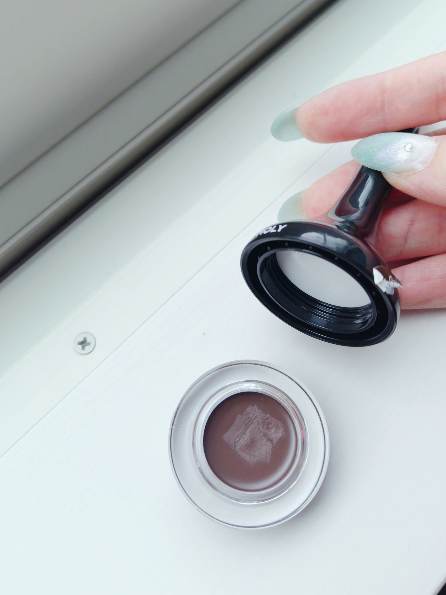 バックジェルアイライナー/TONYMOLY/ジェルアイライナーを使ったクチコミ（2枚目）