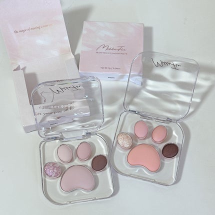 ミャオパウズアイシャドウパレット/MilleFée/アイシャドウパレットを使ったクチコミ(1枚目)