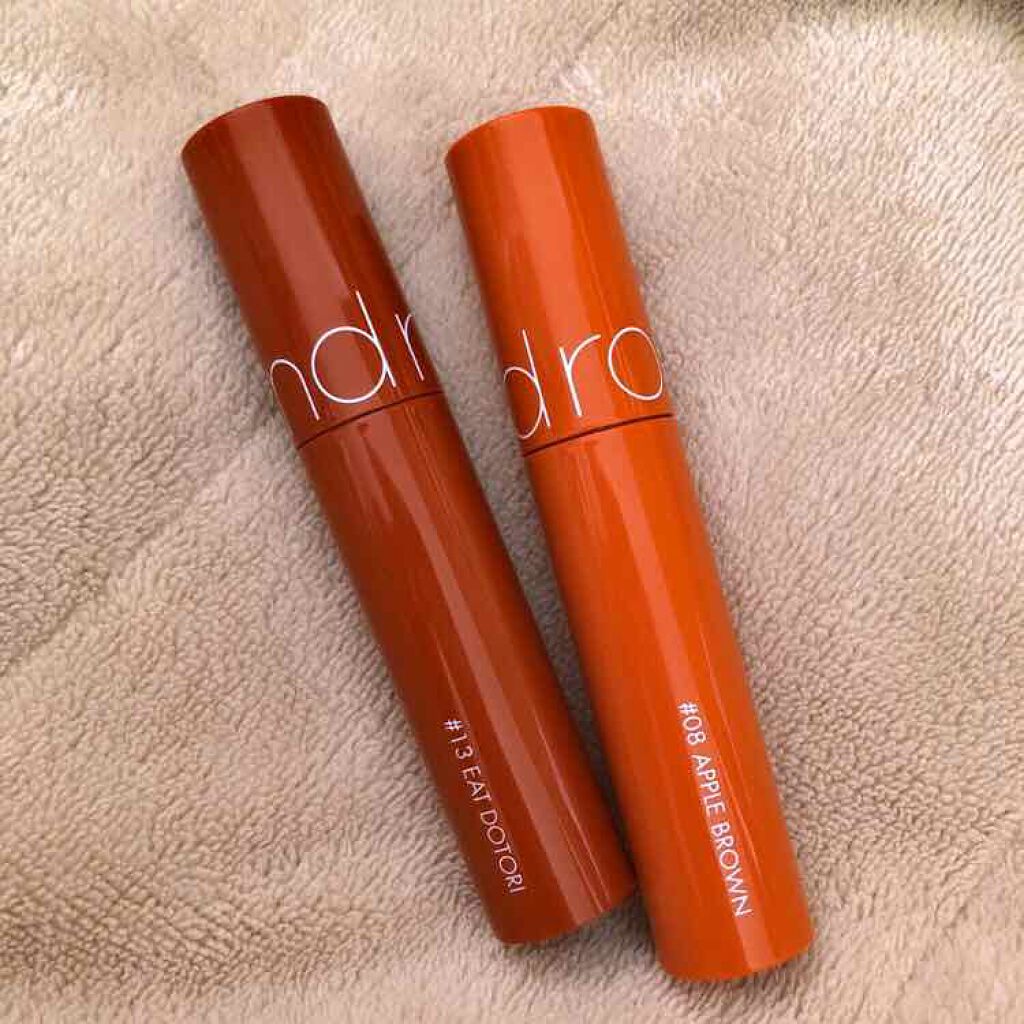 ジューシーラスティングティント/rom&nd/リップティントを使ったクチコミ（1枚目）