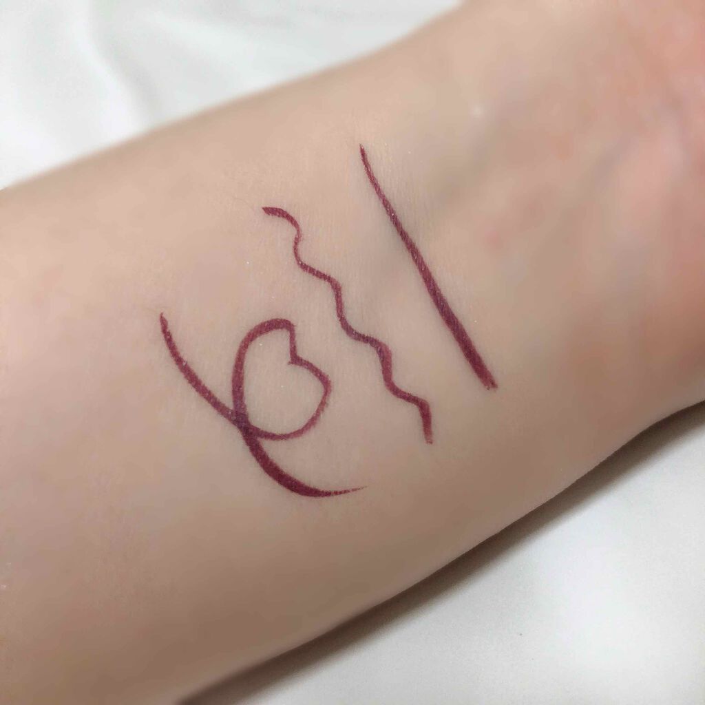 カラーリキッドアイライナー/ZEESEA/リキッドアイライナーを使ったクチコミ(3枚目)