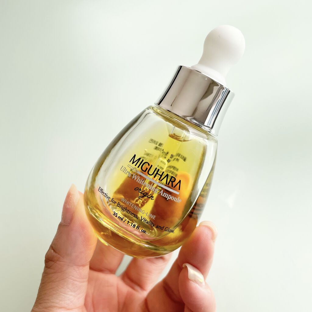 Ultra Whitening Perfect Ampoule/MIGUHARA/美容液を使ったクチコミ（1枚目）