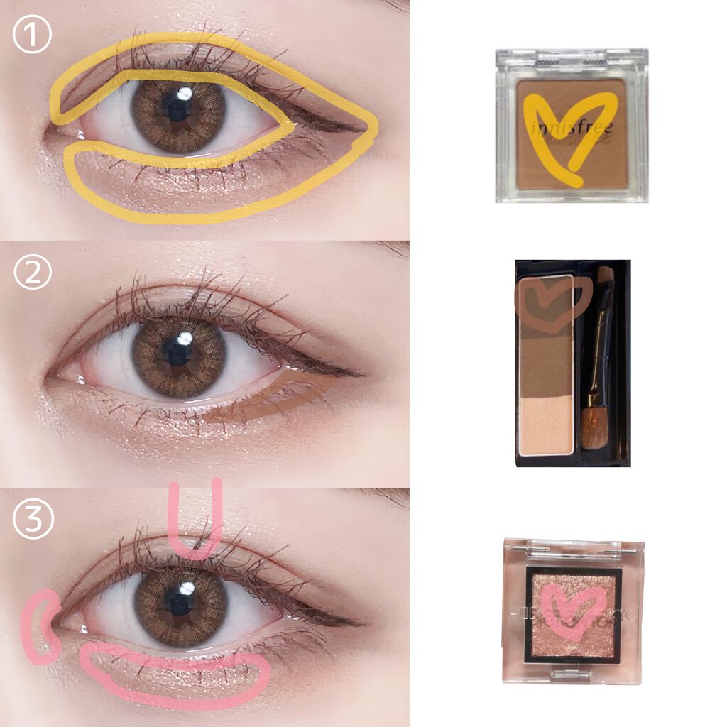 ケイト デザイニングアイブロウ3D/KATE/パウダーアイブロウを使ったクチコミ(2枚目)