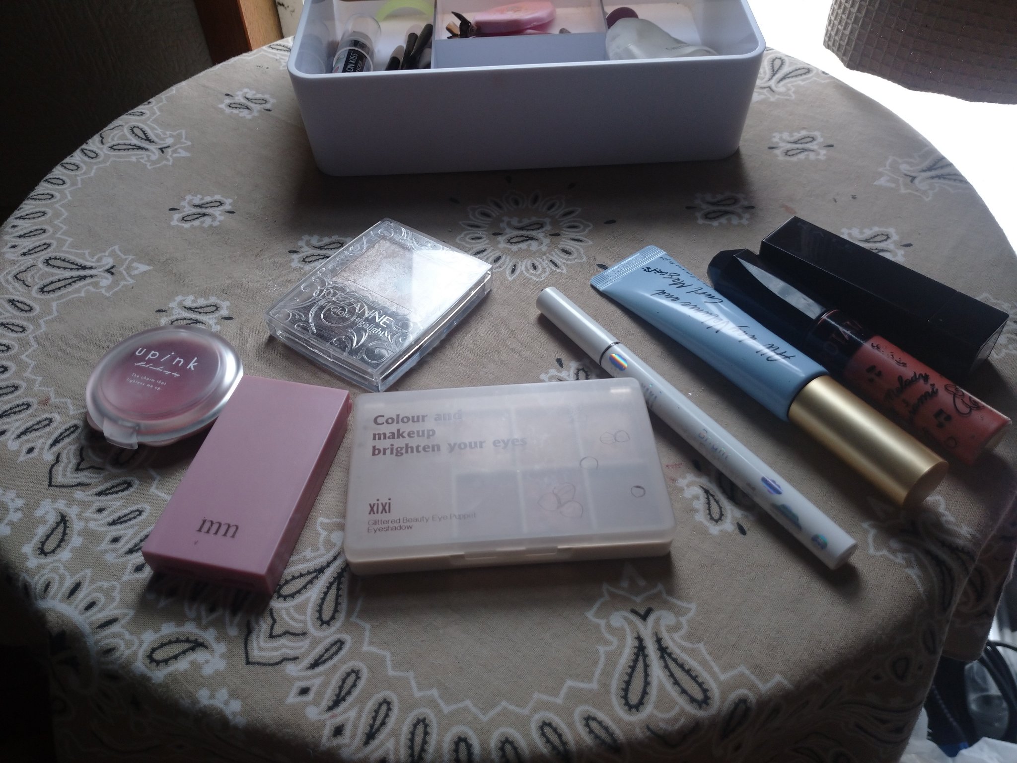 セブンカラーアイシャドウパレット/xixi/アイシャドウパレットを使ったクチコミ（2枚目）