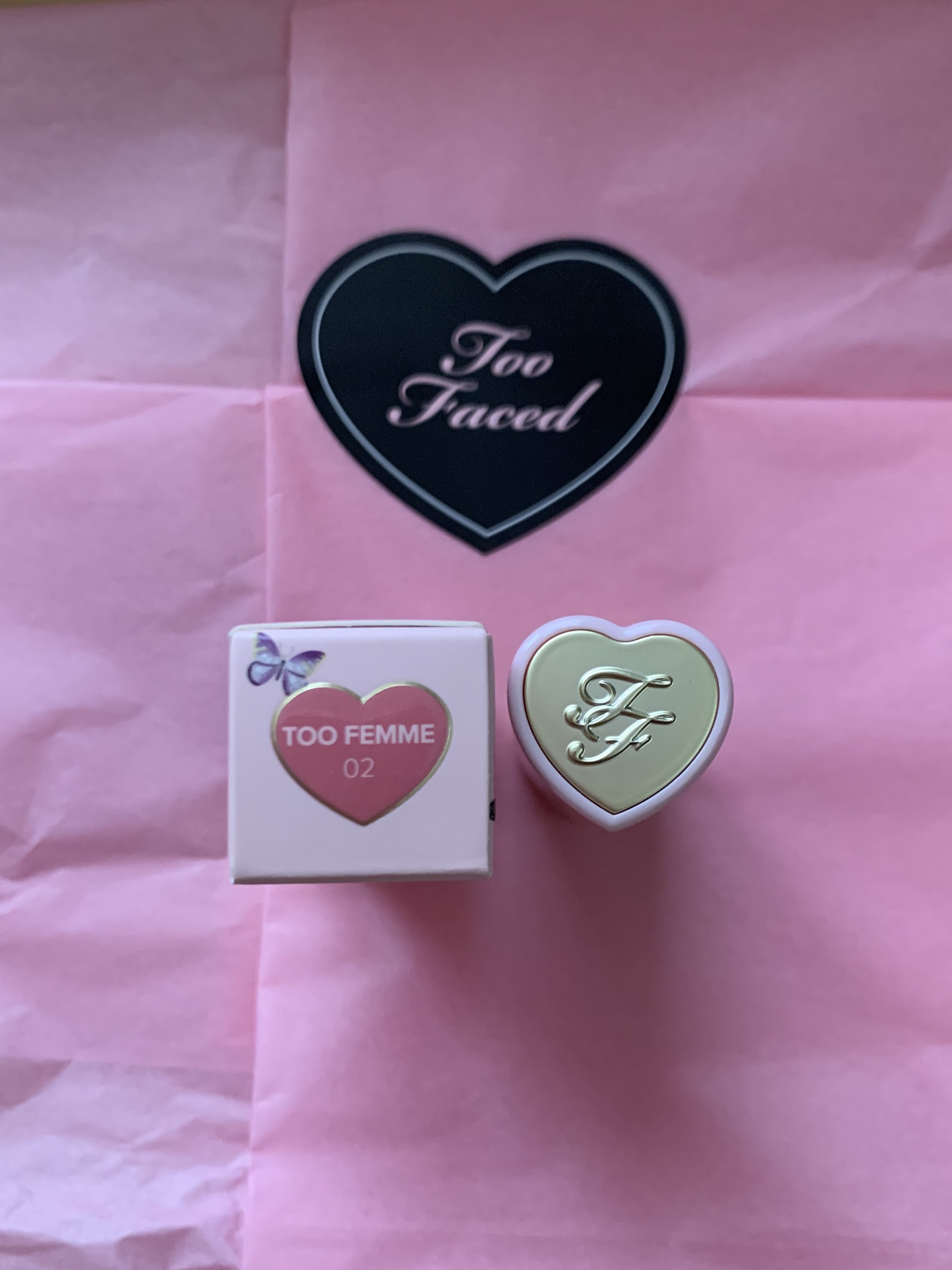 トゥー フェム ハート コア リップスティック/Too Faced/口紅を使ったクチコミ（3枚目）