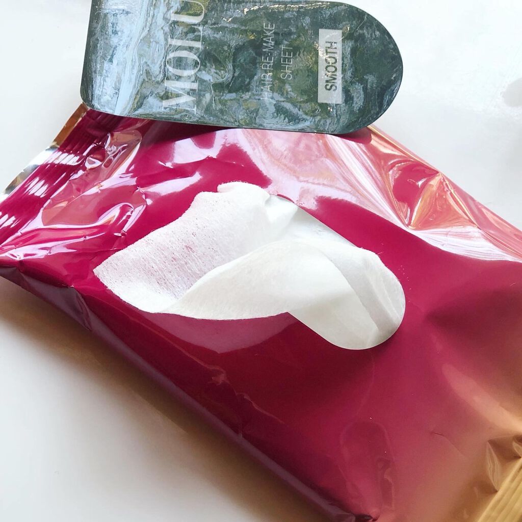 ヘアリセットシート/MOLU/ヘアケアグッズを使ったクチコミ（2枚目）