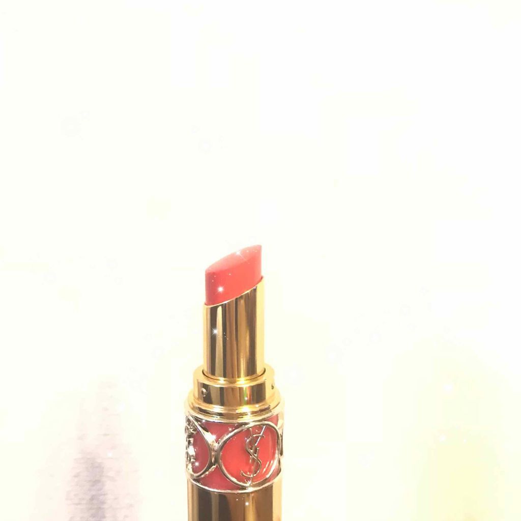 ルージュ ヴォリュプテ シャイン/YVES SAINT LAURENT BEAUTE/口紅を使ったクチコミ（2枚目）