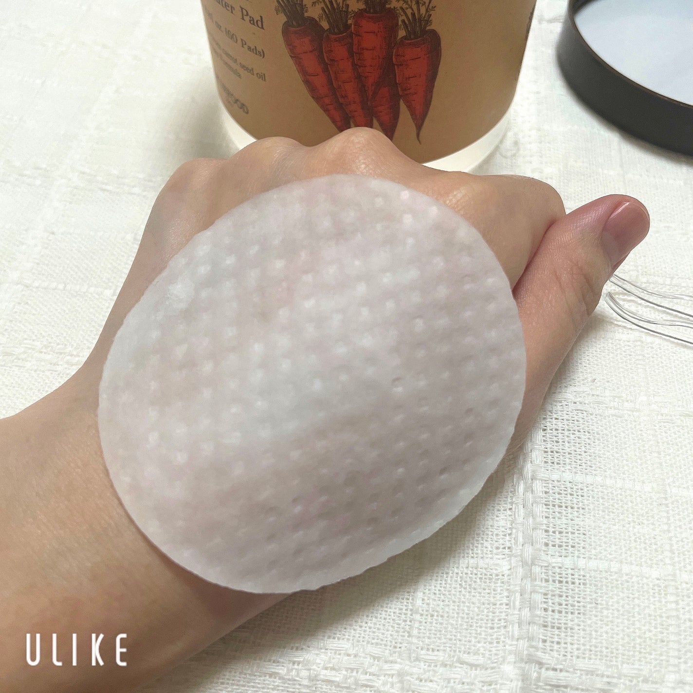 キャロットカロテン カーミングウォーターパッド/SKINFOOD/トナーパッドを使ったクチコミ(3枚目)