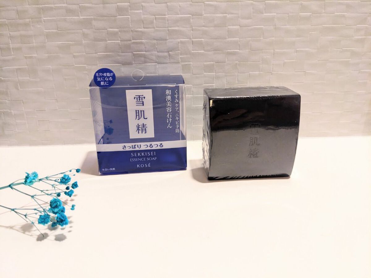 エッセンス ソープ/雪肌精/洗顔石鹸を使ったクチコミ（1枚目）