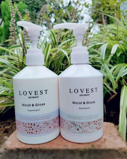 モイストアンドグロス シャンプー/トリートメント/LOVEST by air Salon Quality Hair Care/市販シャンプーを使ったクチコミ(1枚目)