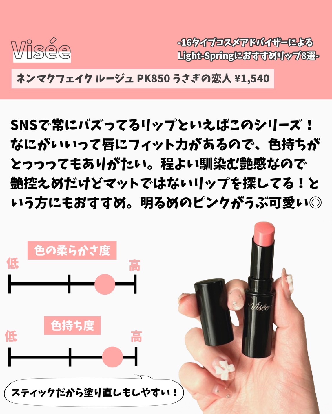 ジューシーラスティングティント/rom&nd/リップティントを使ったクチコミ（3枚目）