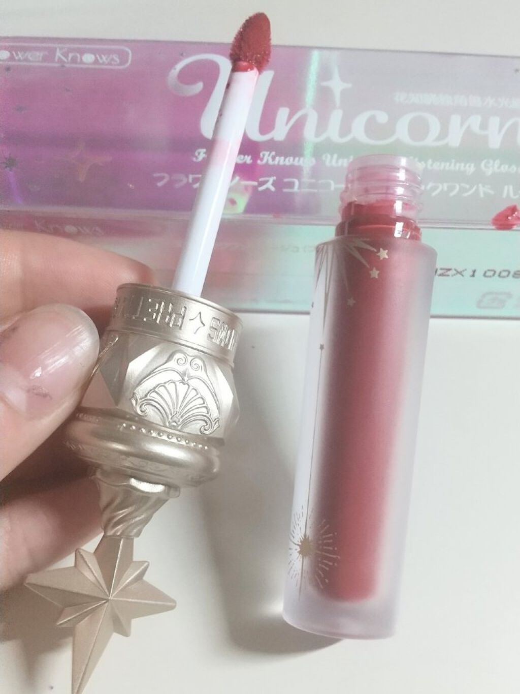 ユニコーンシリーズ マジックワンドルージュ/FlowerKnows/口紅を使ったクチコミ（2枚目）