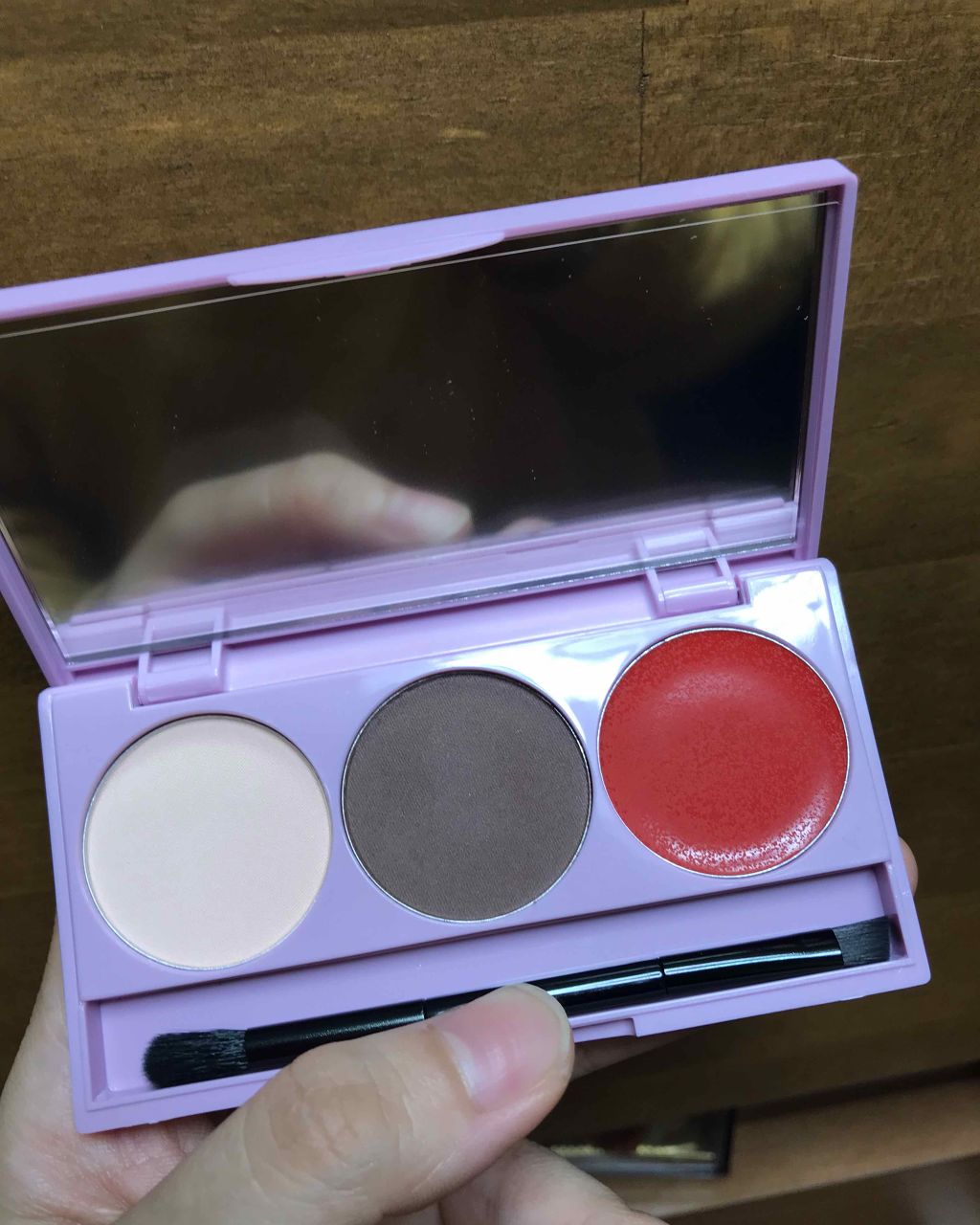 コンパクトマルチフルメイクパレット/CharMe/マルチパレットを使ったクチコミ（2枚目）