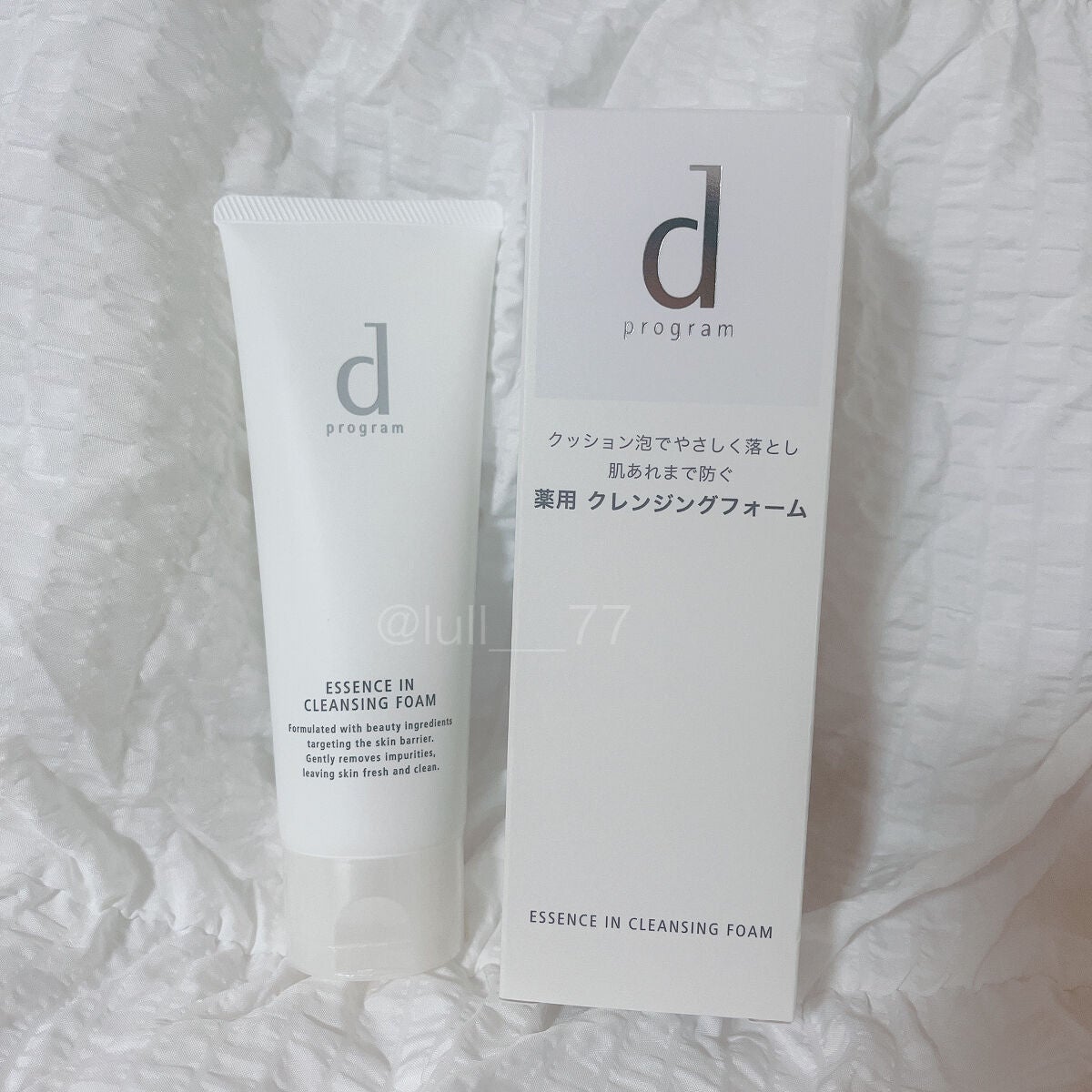 エッセンスイン クレンジングフォーム/d プログラム/洗顔フォームを使ったクチコミ(1枚目)