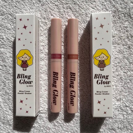 ブリンクリームパウダーシャドウ/BLING GLOW/単色アイシャドウを使ったクチコミ(1枚目)