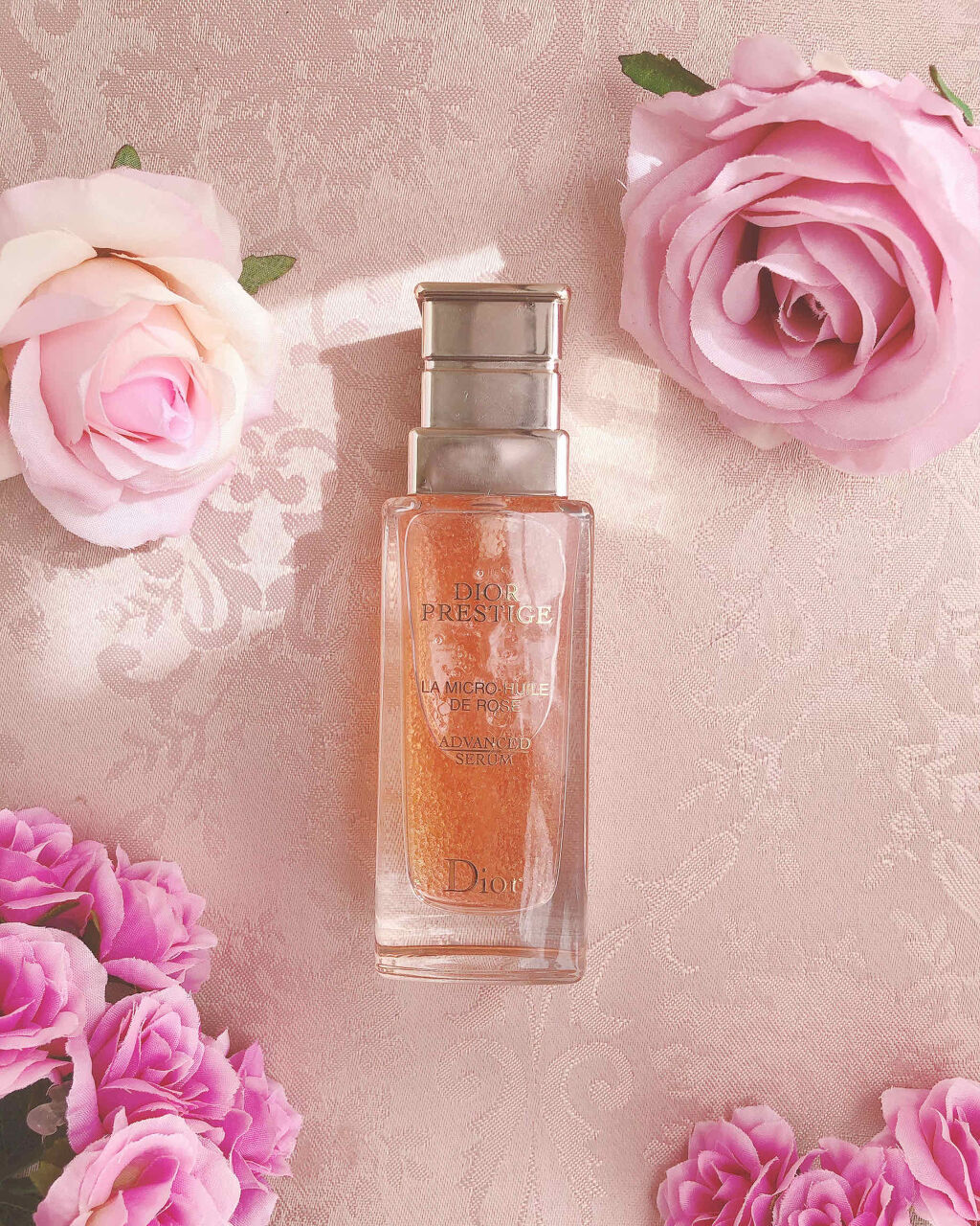 プレステージ マイクロ ユイル ド ローズ セラム/Dior/美容液を使ったクチコミ（1枚目）