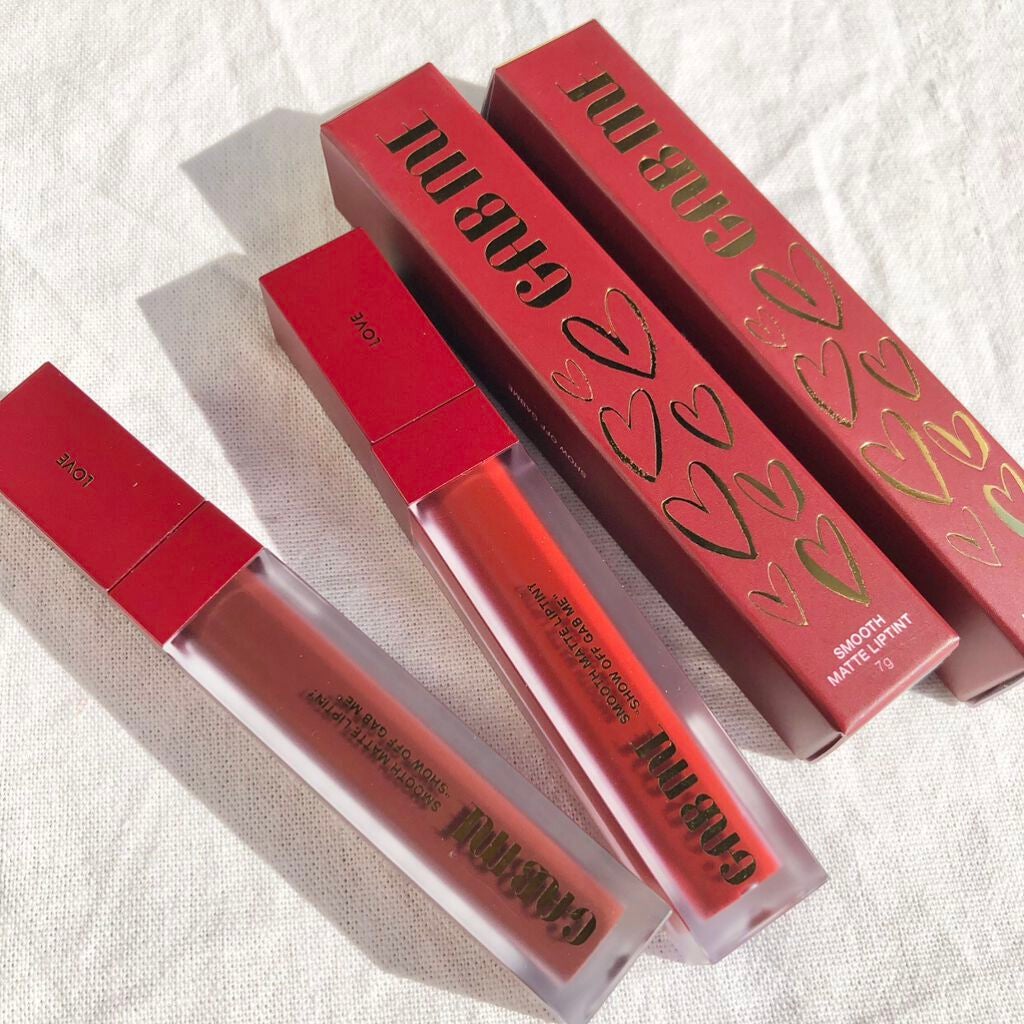 スムースマットリップティント/GAB ME/リップティントを使ったクチコミ(6枚目)