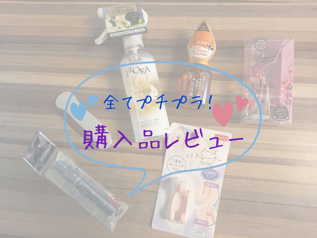 DAISO 椿櫛のクチコミ「こんにちは🙋 蘭です
はい、今日はですね！購入品の紹介＆軽くレビューしていきたいと思います！
.....」（1枚目）