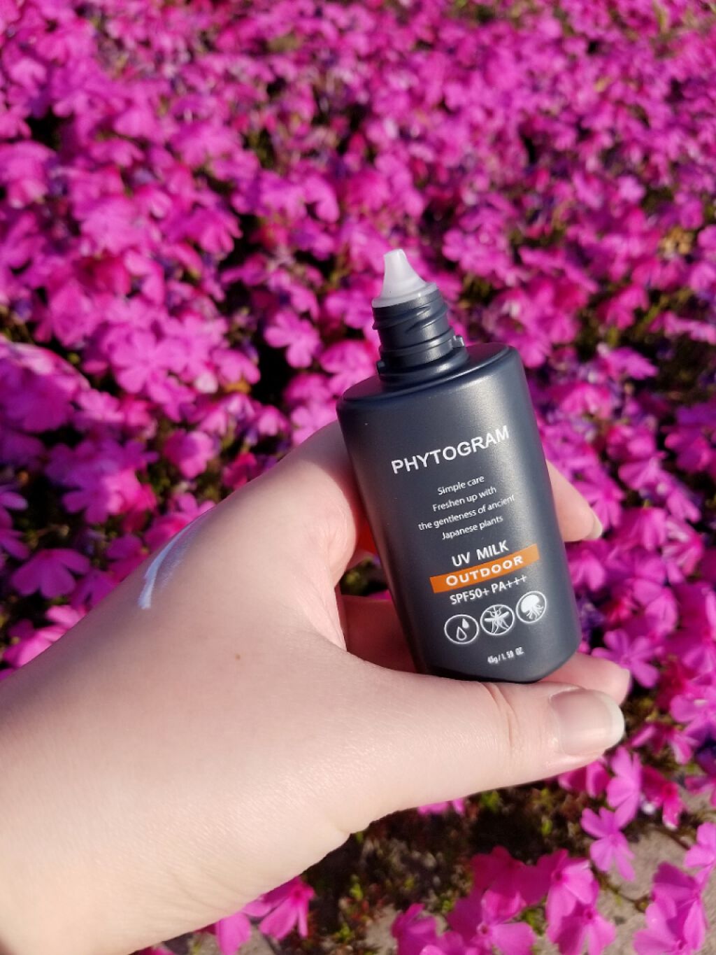 フィトグラム UVミルク(日焼け止め乳液)/メイコー化粧品/乳液を使ったクチコミ(2枚目)