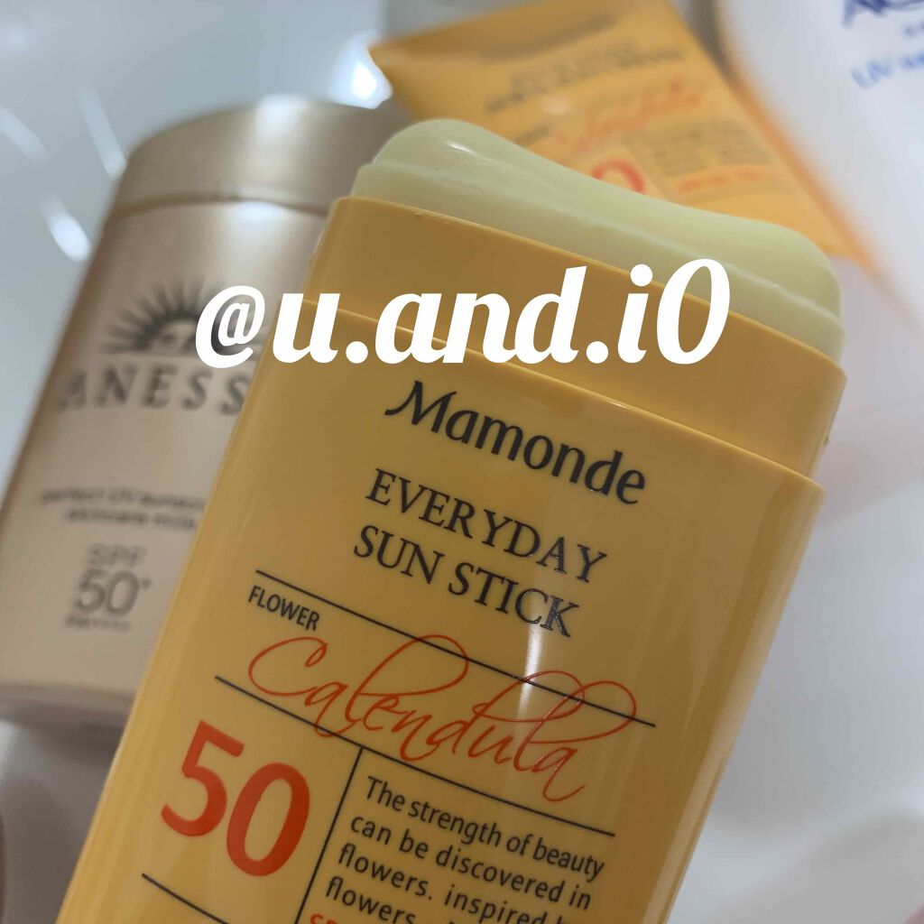 Everyday Sun Stick/Mamonde/日焼け止めスティックを使ったクチコミ（1枚目）