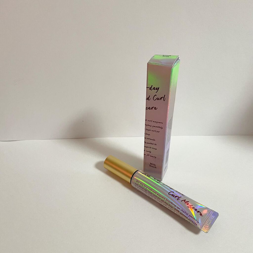 オールデイ ロング アンド カール マスカラ/Milk Touch/マスカラを使ったクチコミ（2枚目）