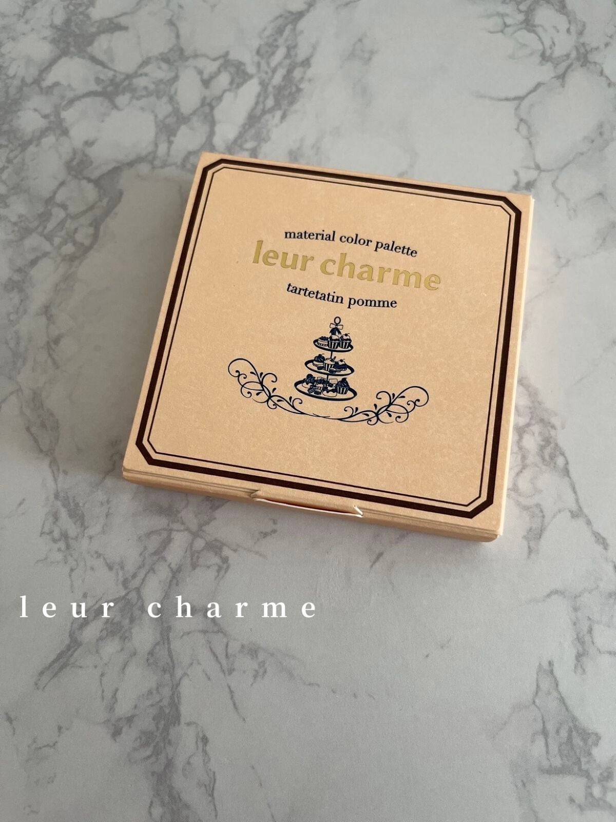 マテリアルカラーパレット/leur charme/アイシャドウパレットを使ったクチコミ(2枚目)