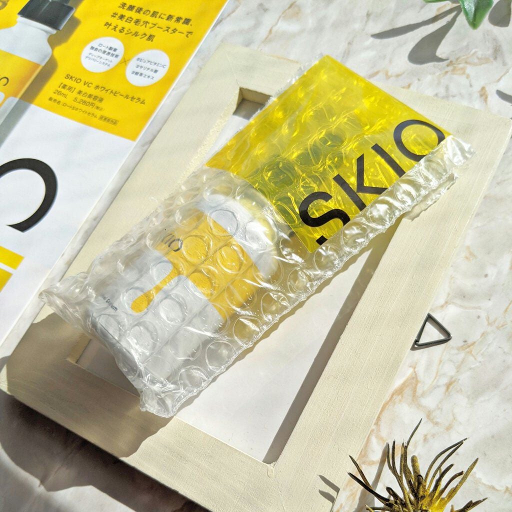 VC ホワイトピールセラム/SKIO/ブースター・導入液を使ったクチコミ(1枚目)
