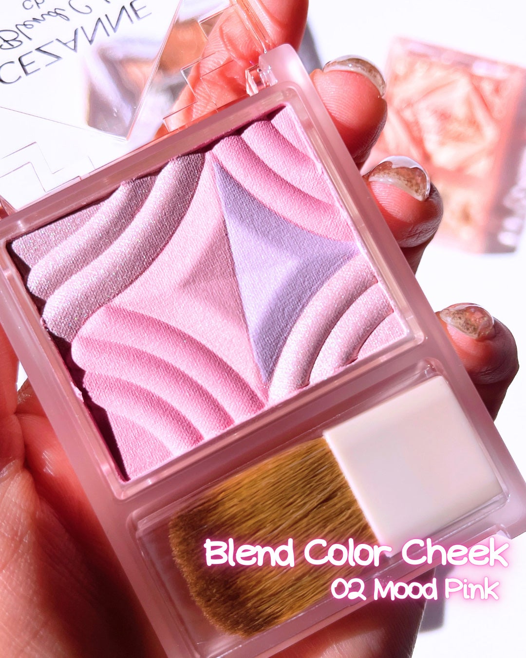 ブレンドカラーチーク/CEZANNE/チークを使ったクチコミ(4枚目)