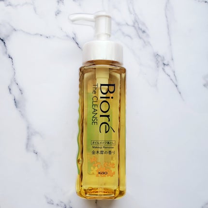 ビオレ ザ クレンズ オイルメイク落とし 金木犀の香り/ビオレ/オイルクレンジングを使ったクチコミ(4枚目)
